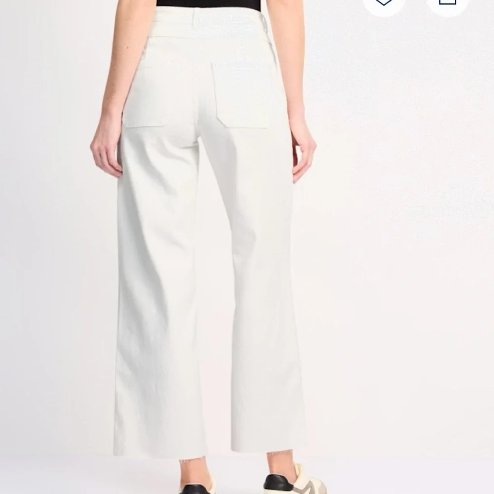 Just USA White Flare Wide Leg Jeans - Picture 2 of 5